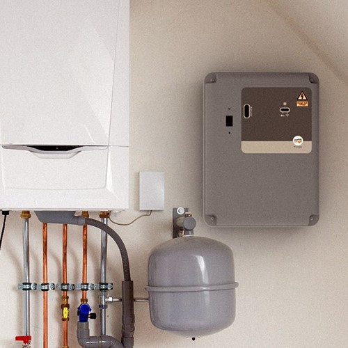 HeatingSave controller and a simple single boiler system.