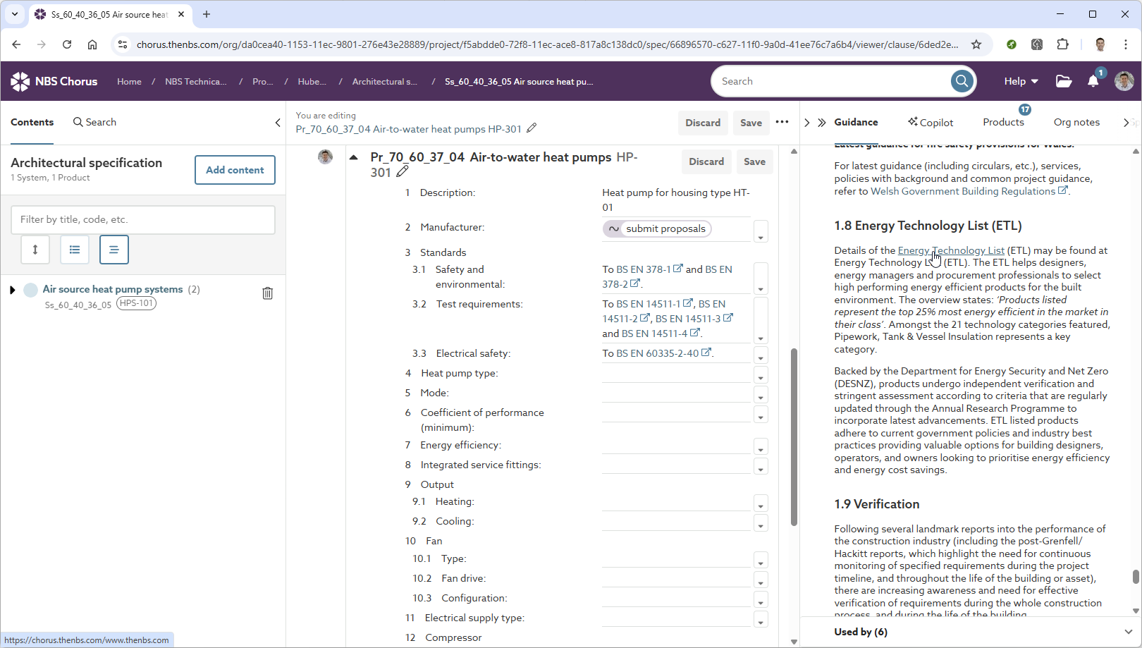 Figure 1 – Specifying generically