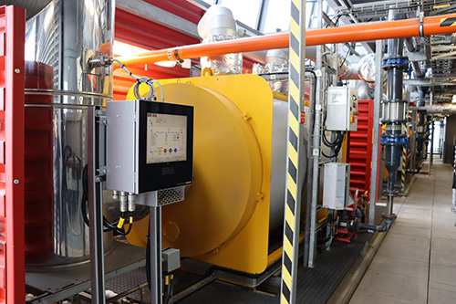 The Leadenhall Building boiler after the refit